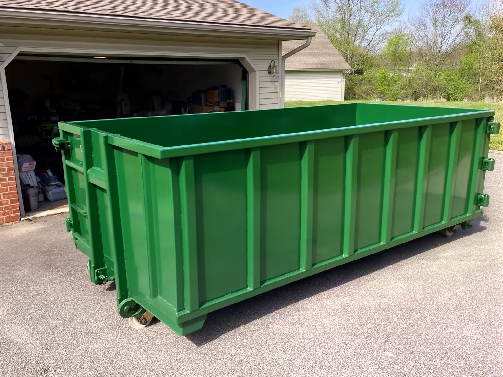 Roll-off dumpster from Tommy's Fort Smith Dumpsters in Fort Smith, AR